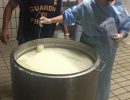 mozzarella soda caustica